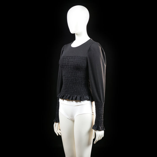 Blouse - Black - Size S