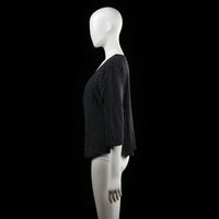 Blouse - Black & White - Size XL