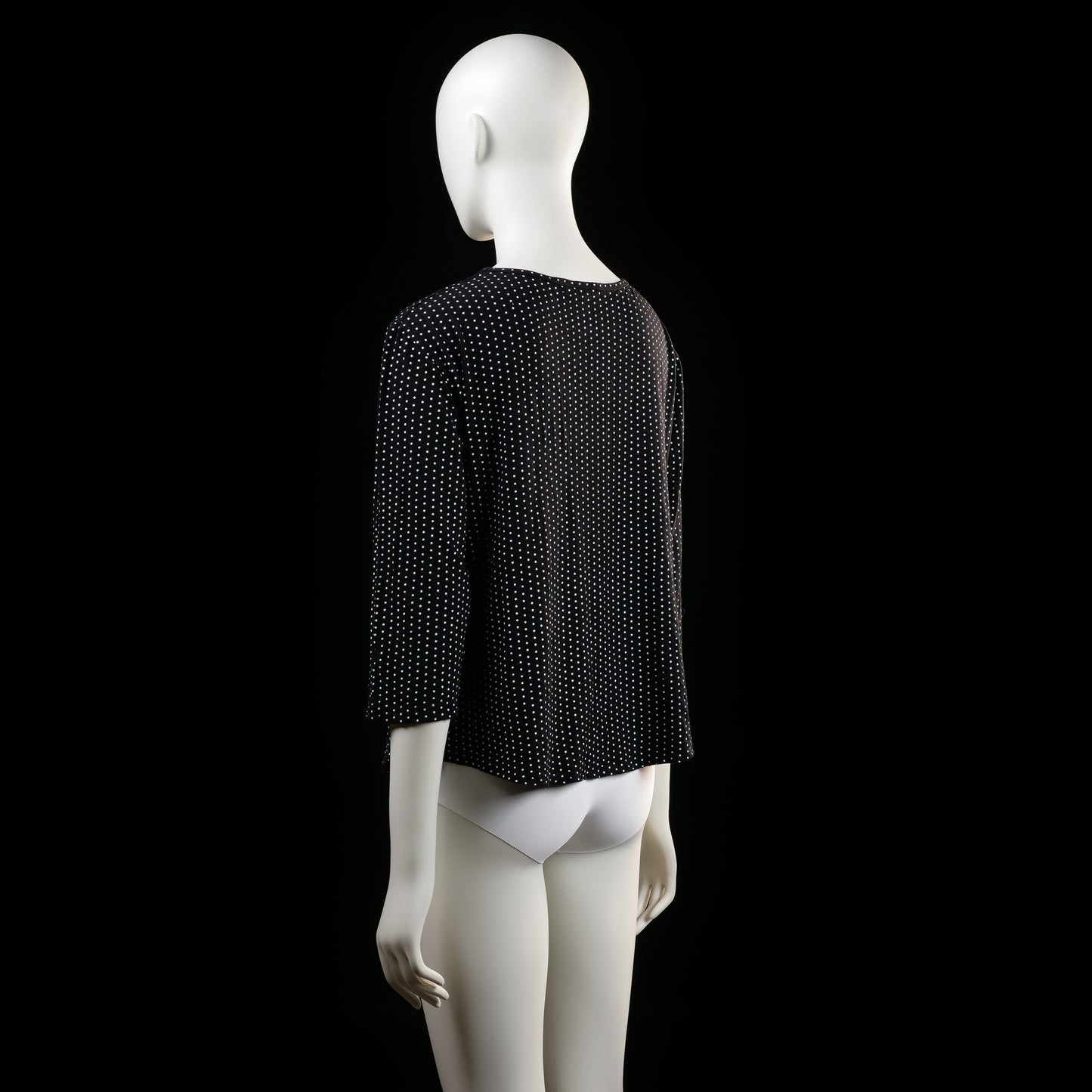 Blouse - Black & White - Size XL