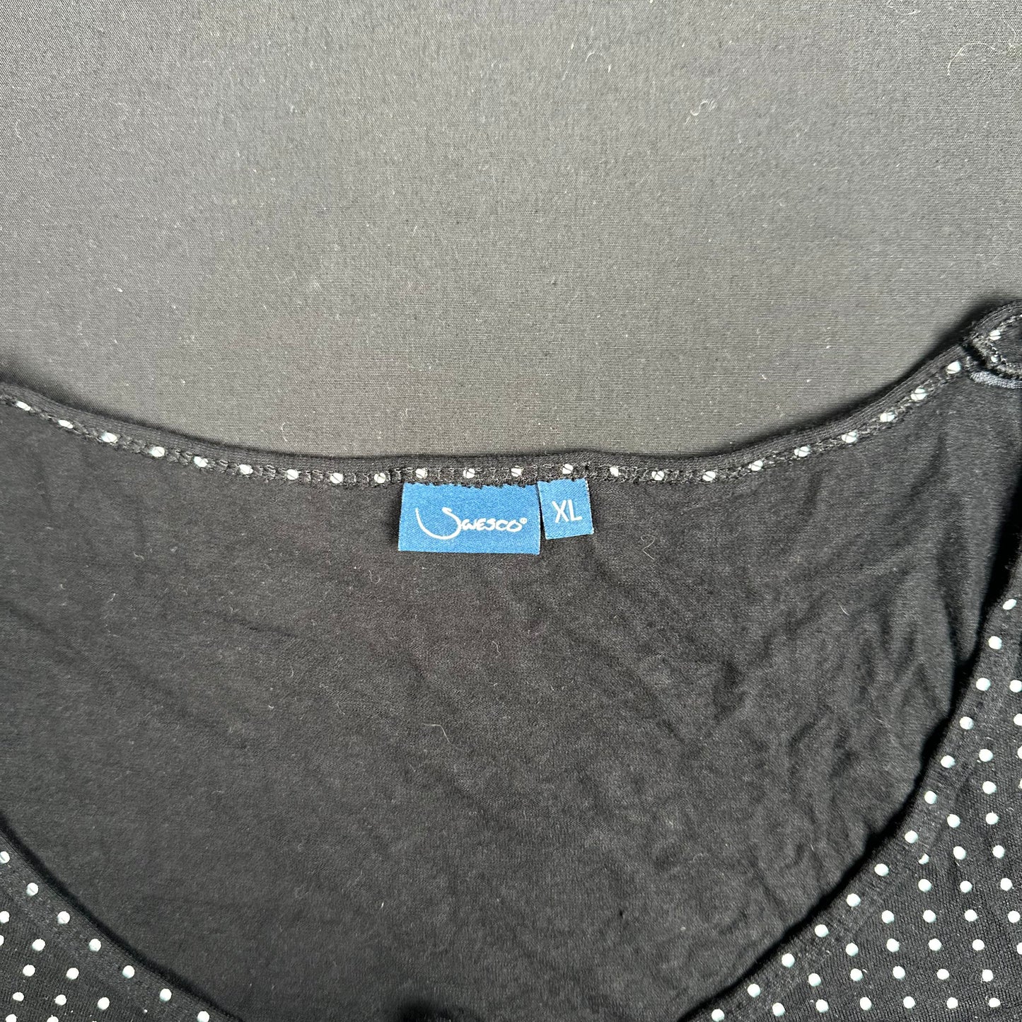 Blouse - Black & White - Size XL
