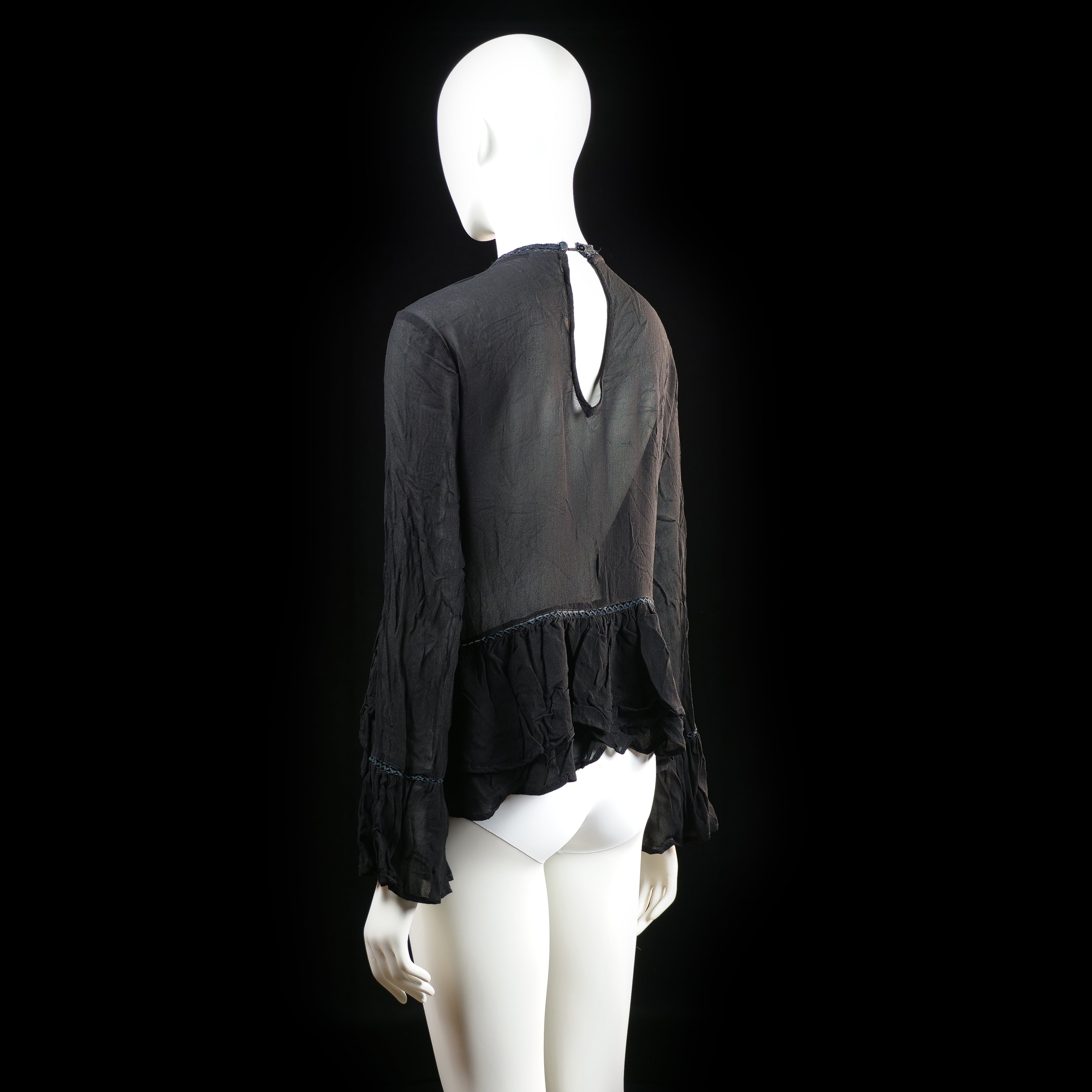 Blouse - Black - Size 42