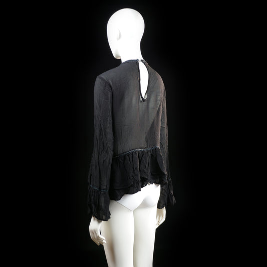 Blouse - Black - Size 42