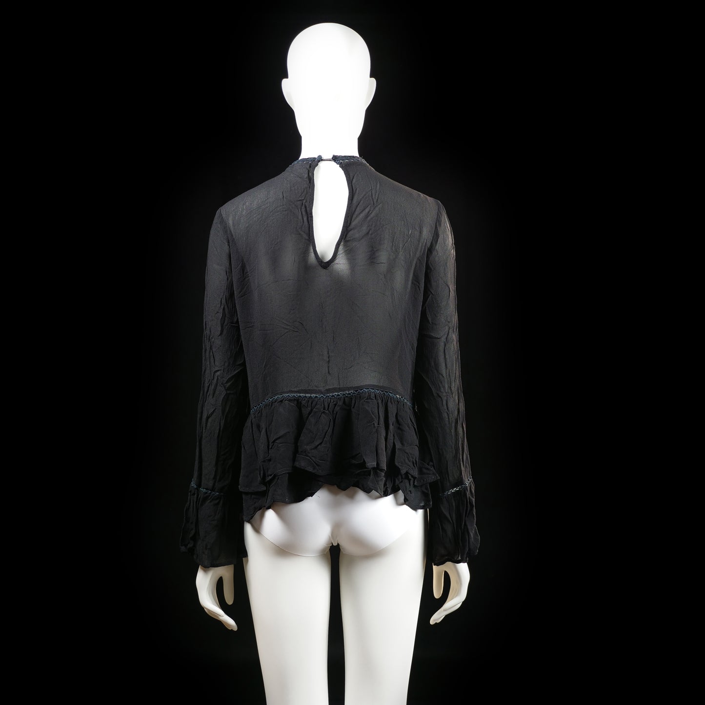 Blouse - Black - Size 42