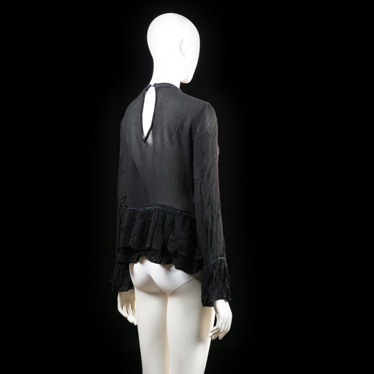 Blouse - Black - Size 42