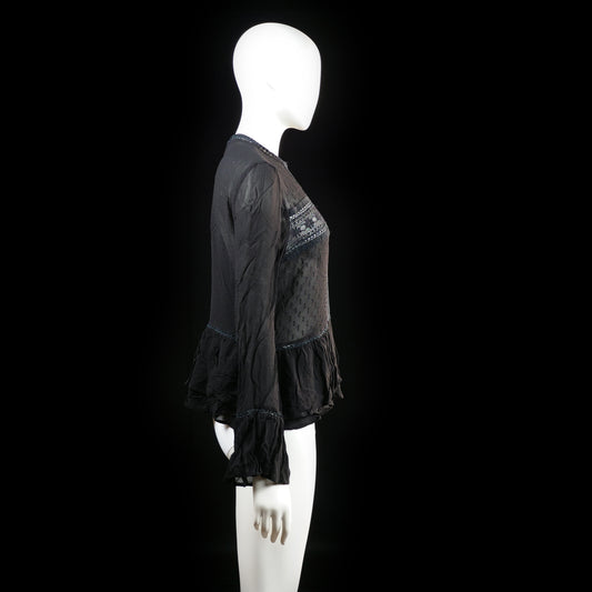 Blouse - Black - Size 42