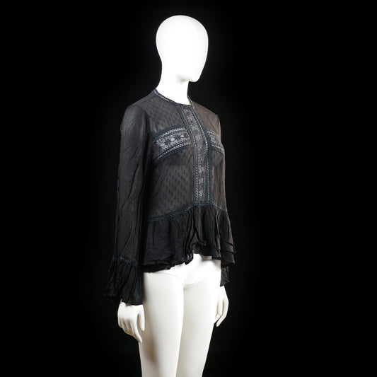 Blouse - Black - Size 42