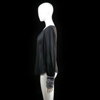Blouse - Black & White - Size 40