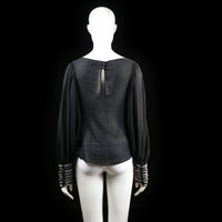 Blouse - Black & White - Size 40
