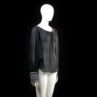 Blouse - Black & White - Size 40