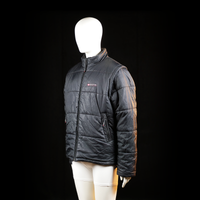 Padded jacket - Black - Size XL