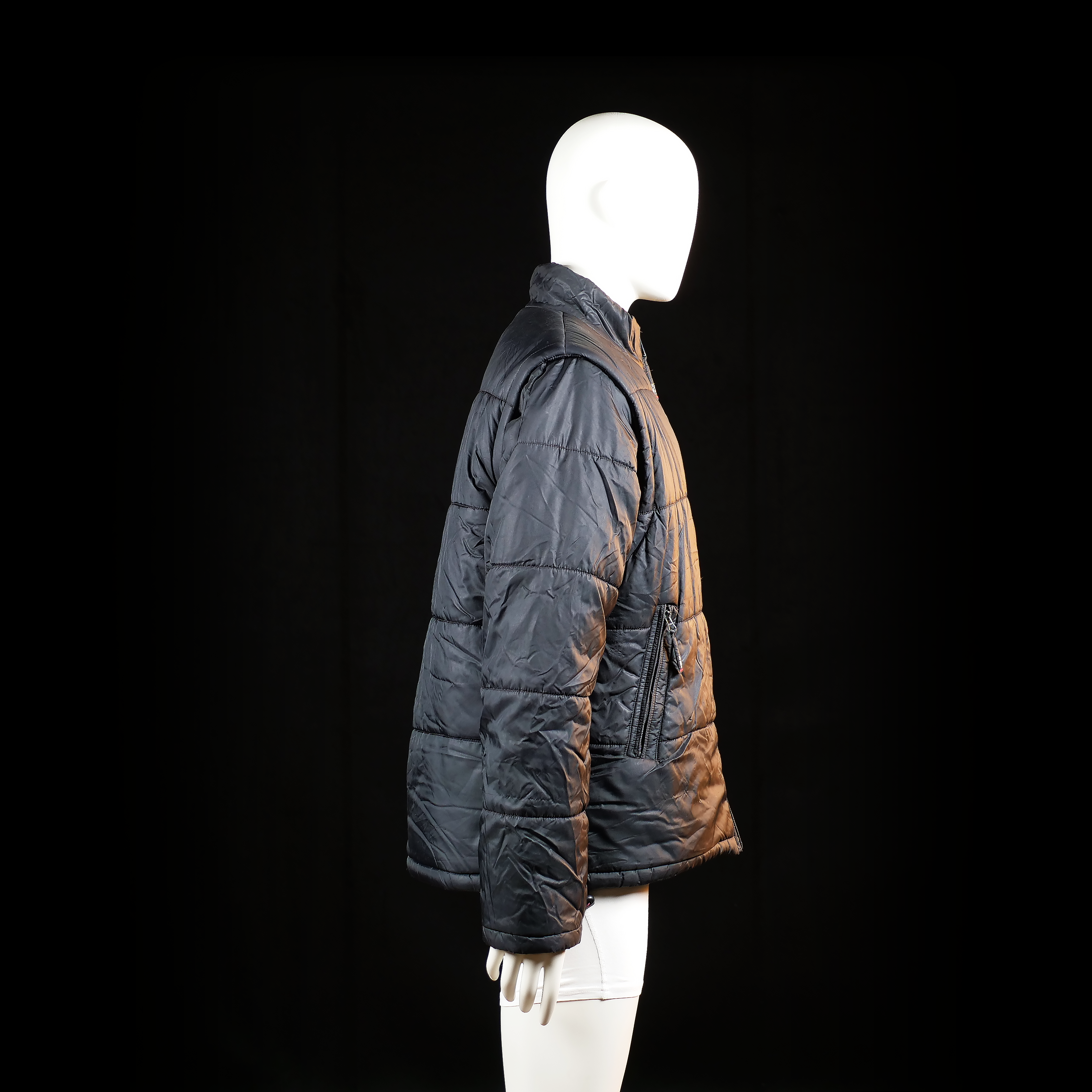 Padded jacket - Black - Size XL