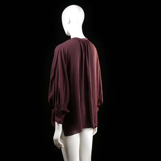 Blouse - Burgundy - Size 40