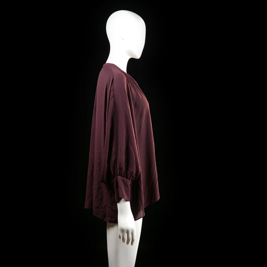 Blouse - Burgundy - Size 40
