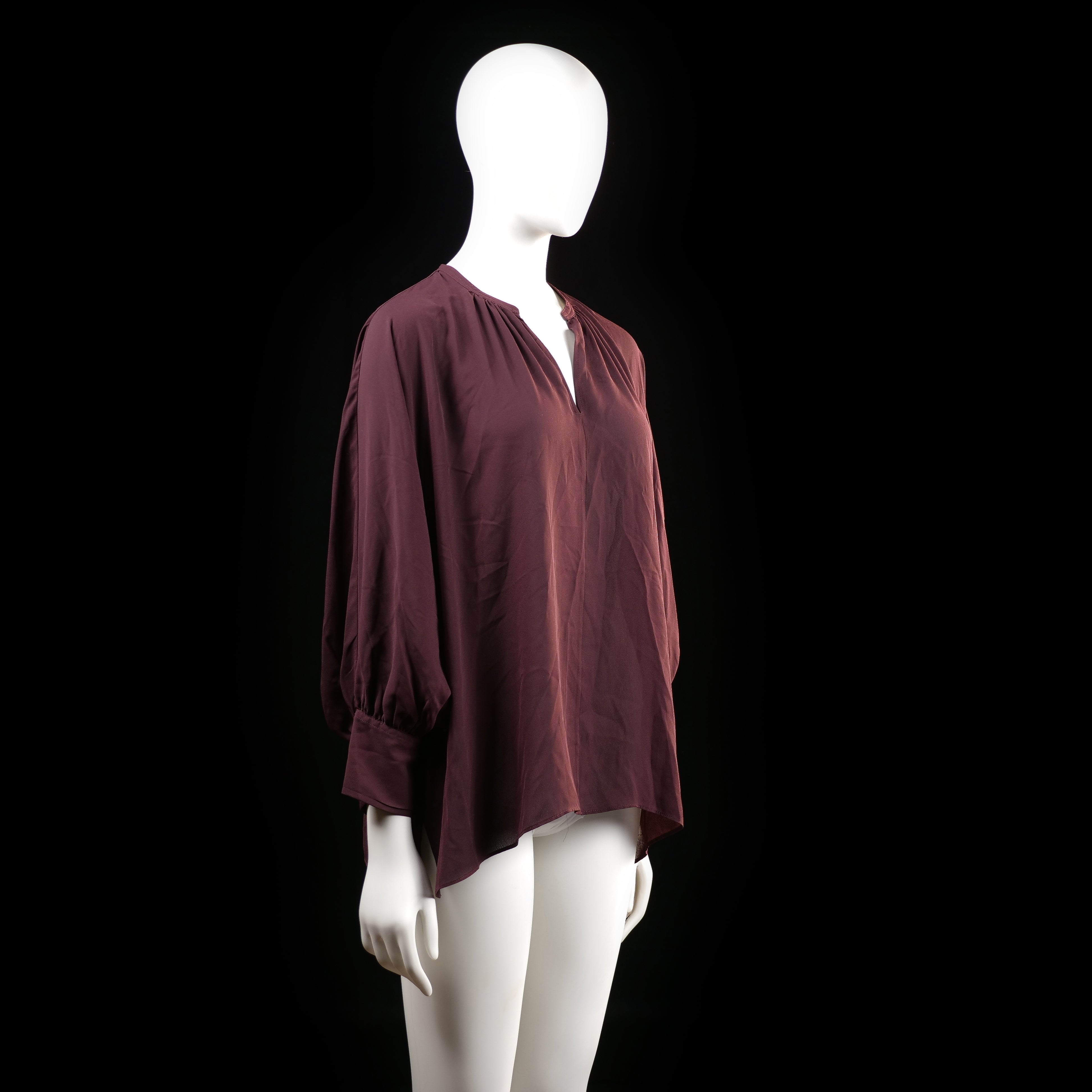 Blouse - Burgundy - Size 40