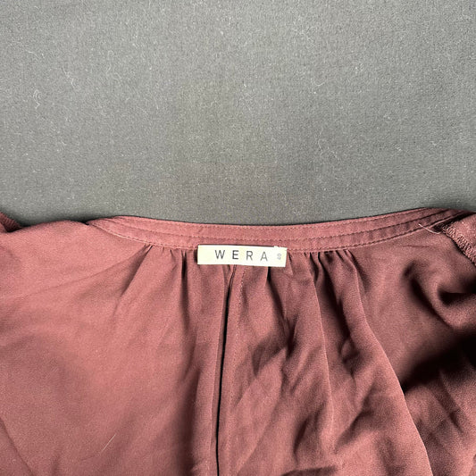 Blouse - Burgundy - Size 40