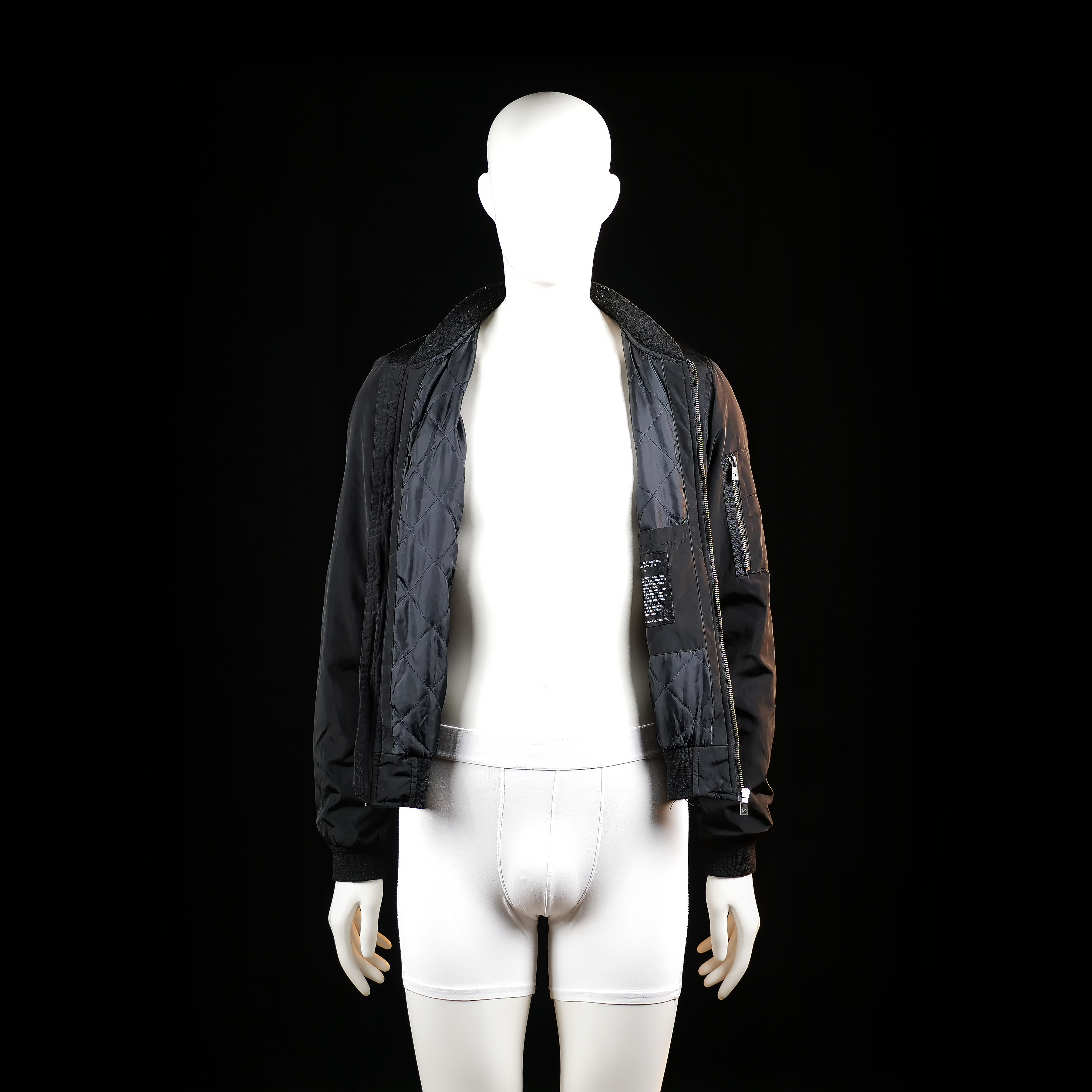 Bomber jacket - Black - Size S