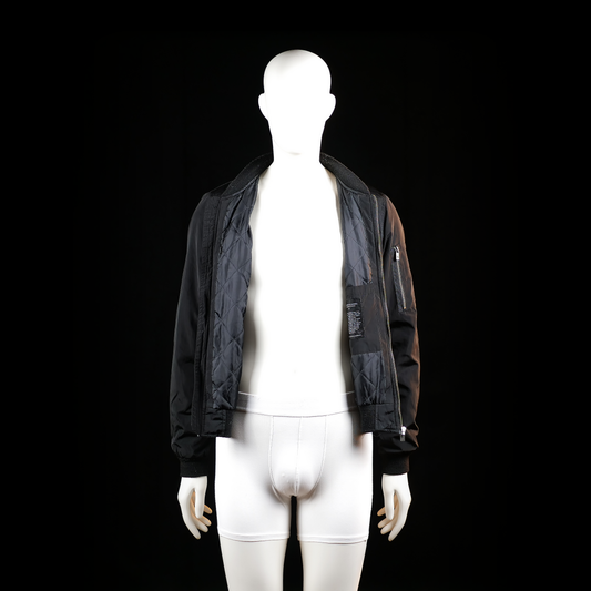 Bomber jacket - Black - Size S