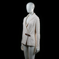 Cardigan - Ivory - Size M