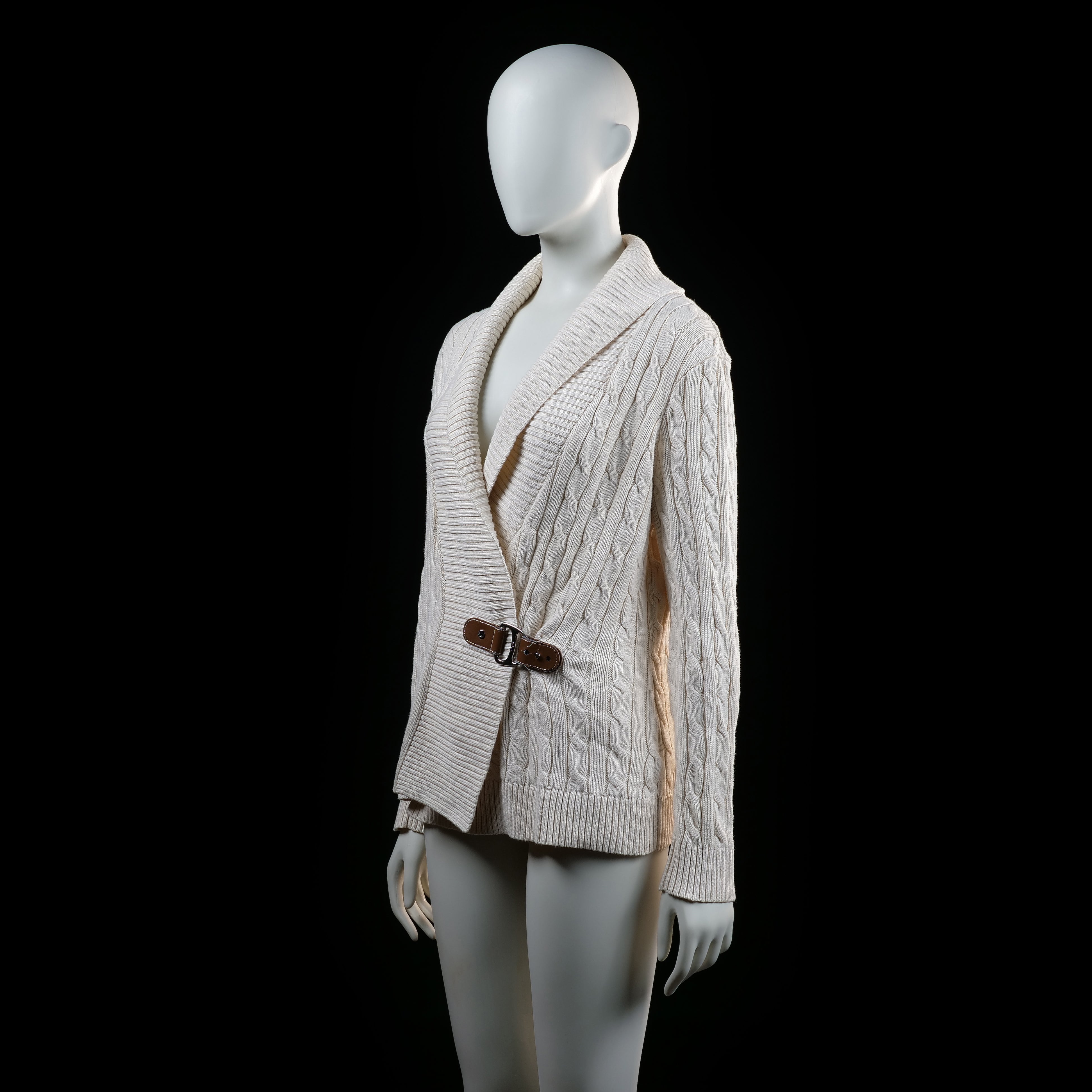 Cardigan - Ivory - Size M