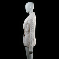 Cardigan - Ivory - Size M