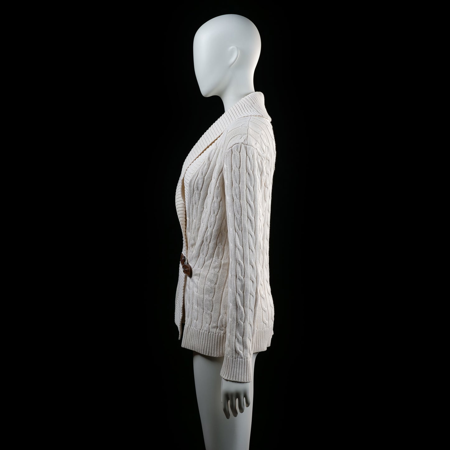 Cardigan - Ivory - Size M