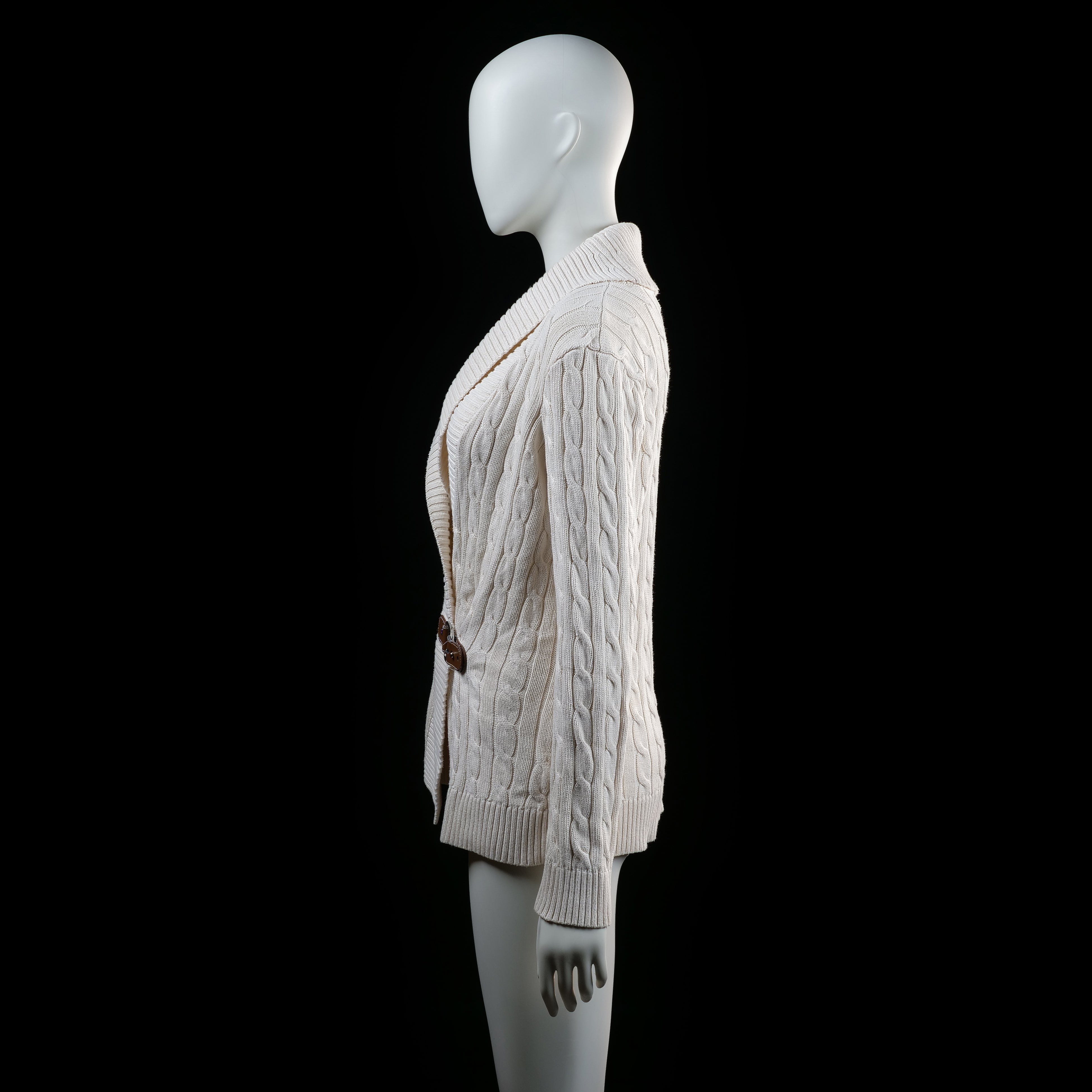 Cardigan - Ivory - Size M