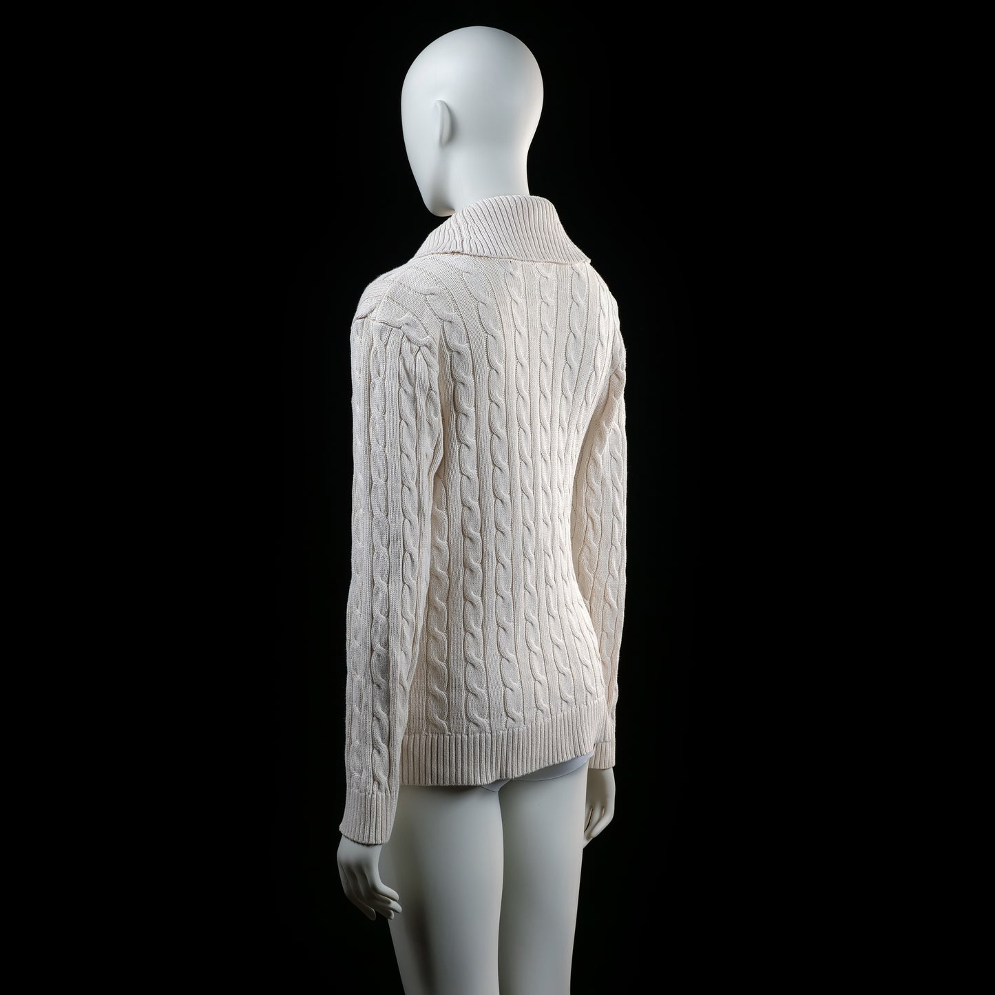 Cardigan - Ivory - Size M