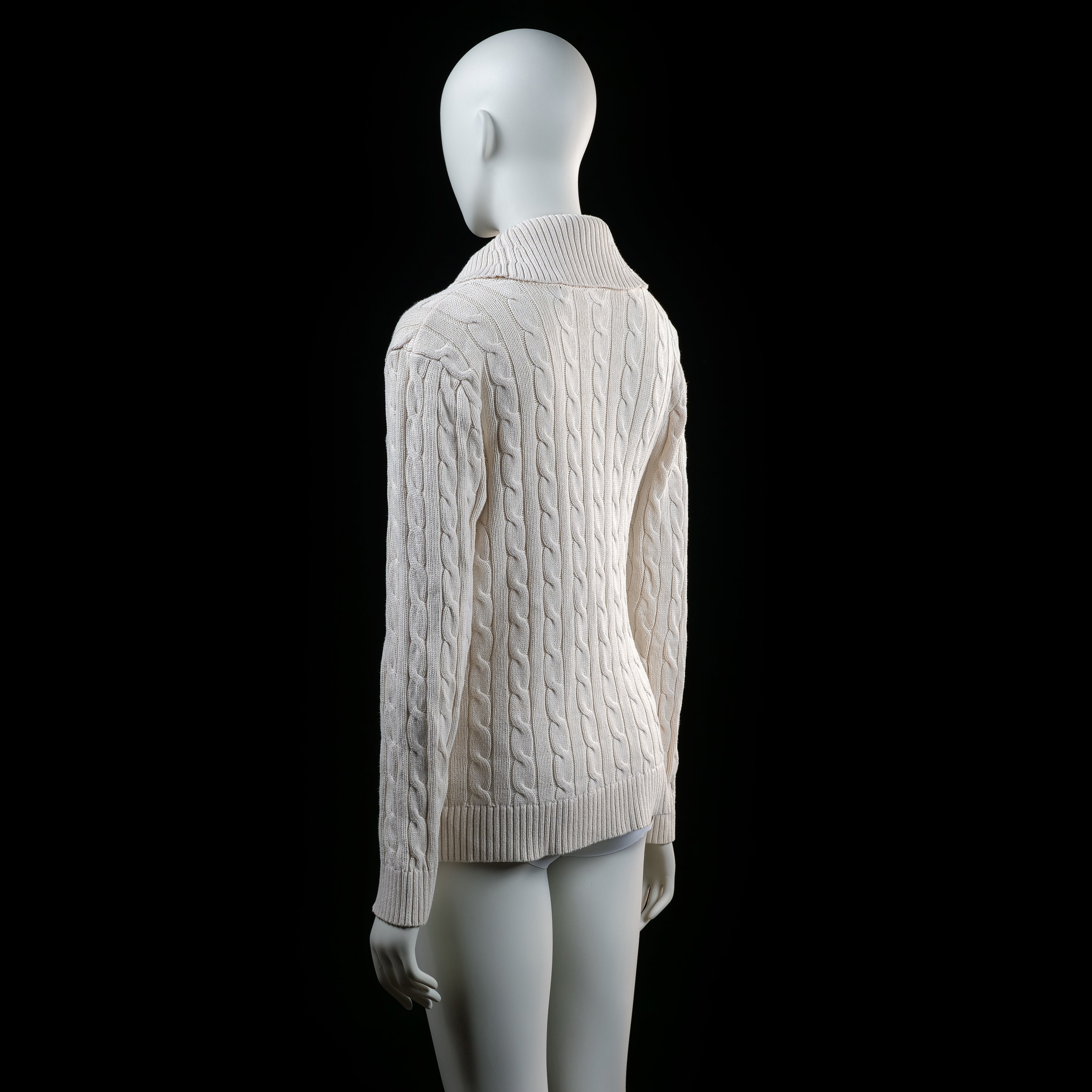 Cardigan - Ivory - Size M