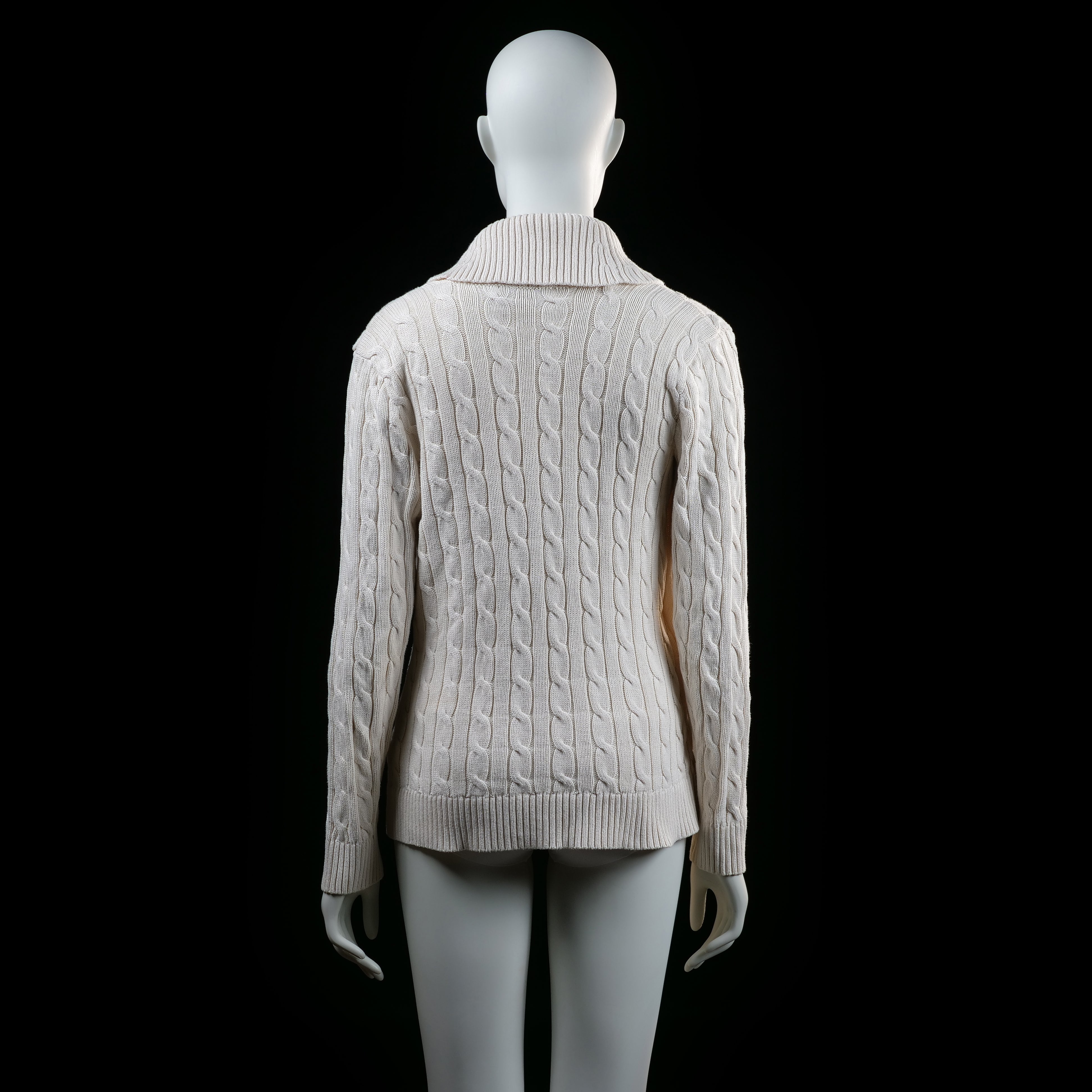 Cardigan - Ivory - Size M
