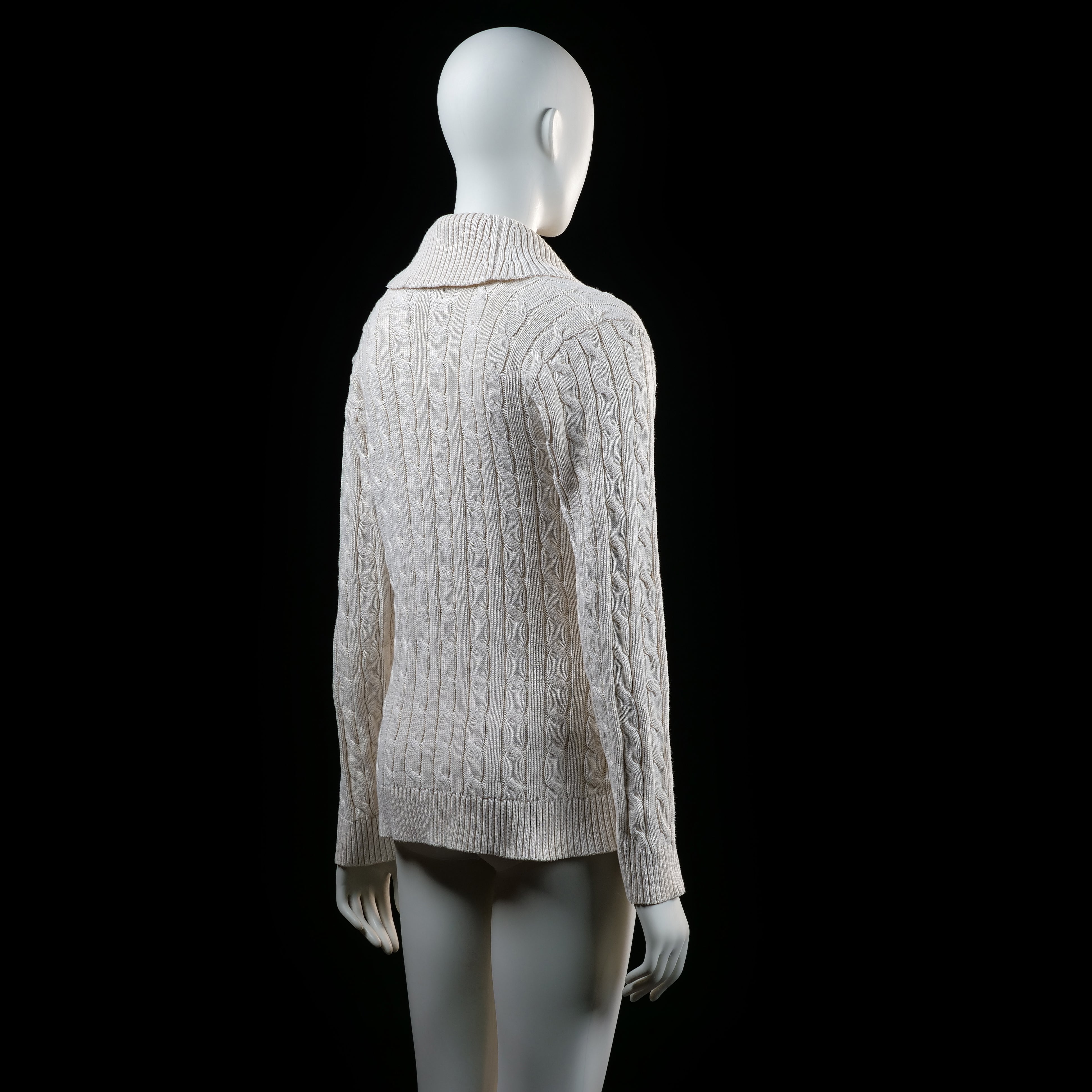 Cardigan - Ivory - Size M