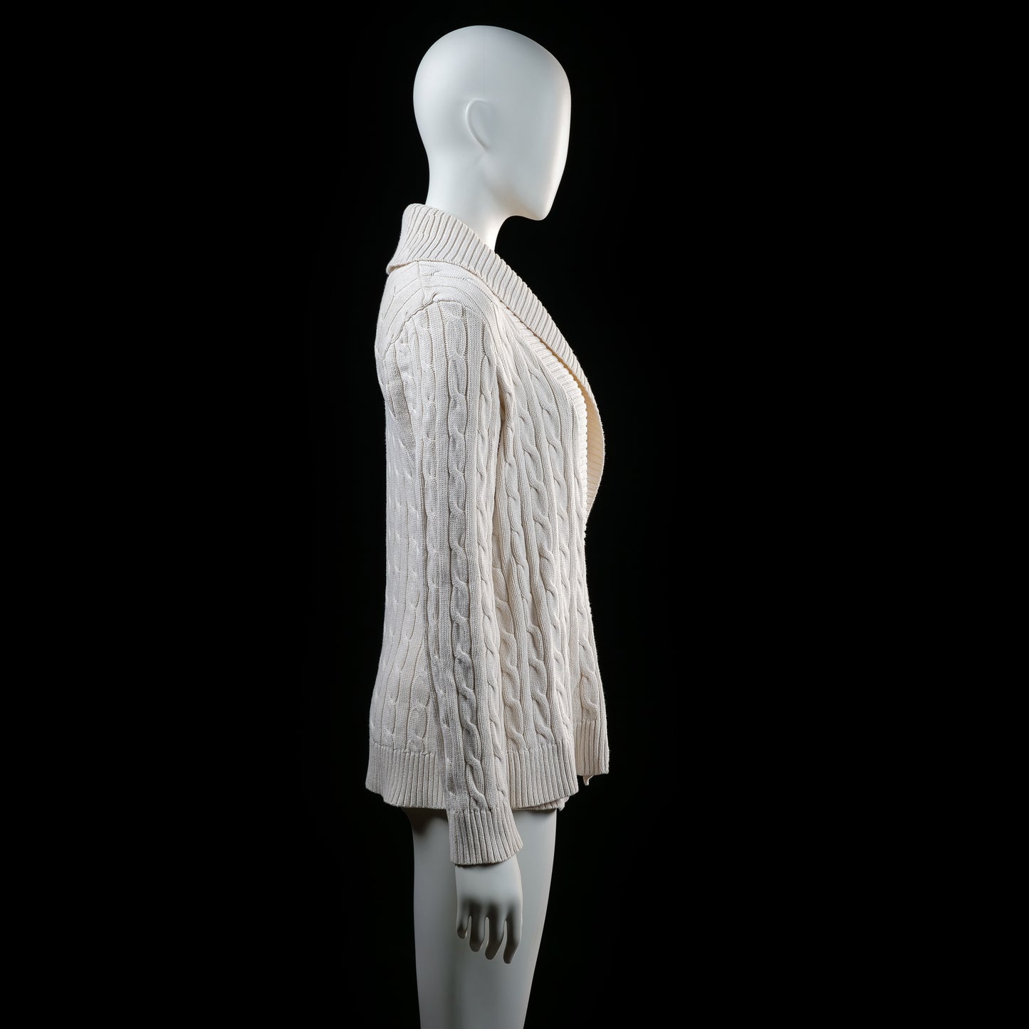 Cardigan - Ivory - Size M