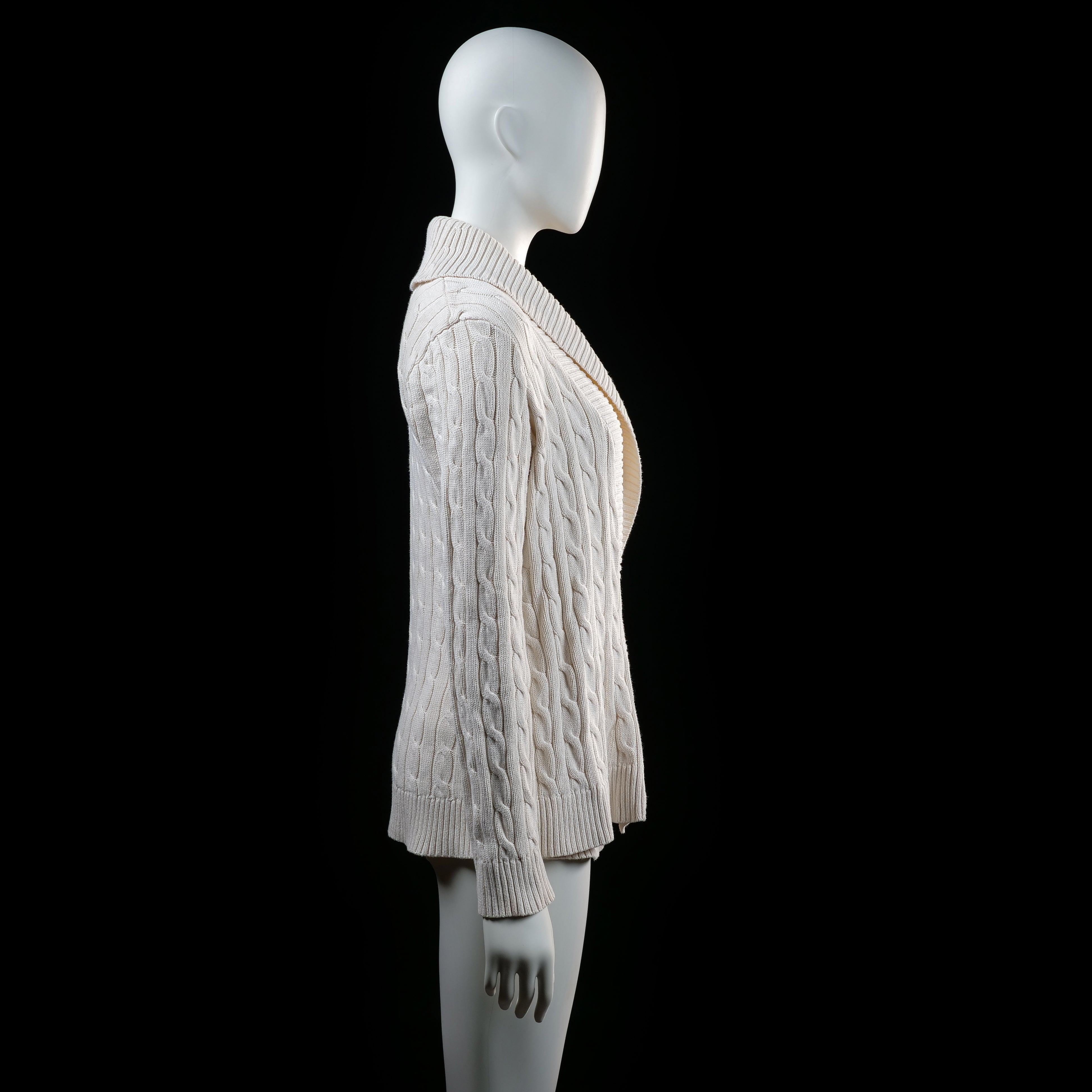 Cardigan - Ivory - Size M