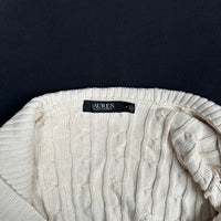 Cardigan - Ivory - Size M