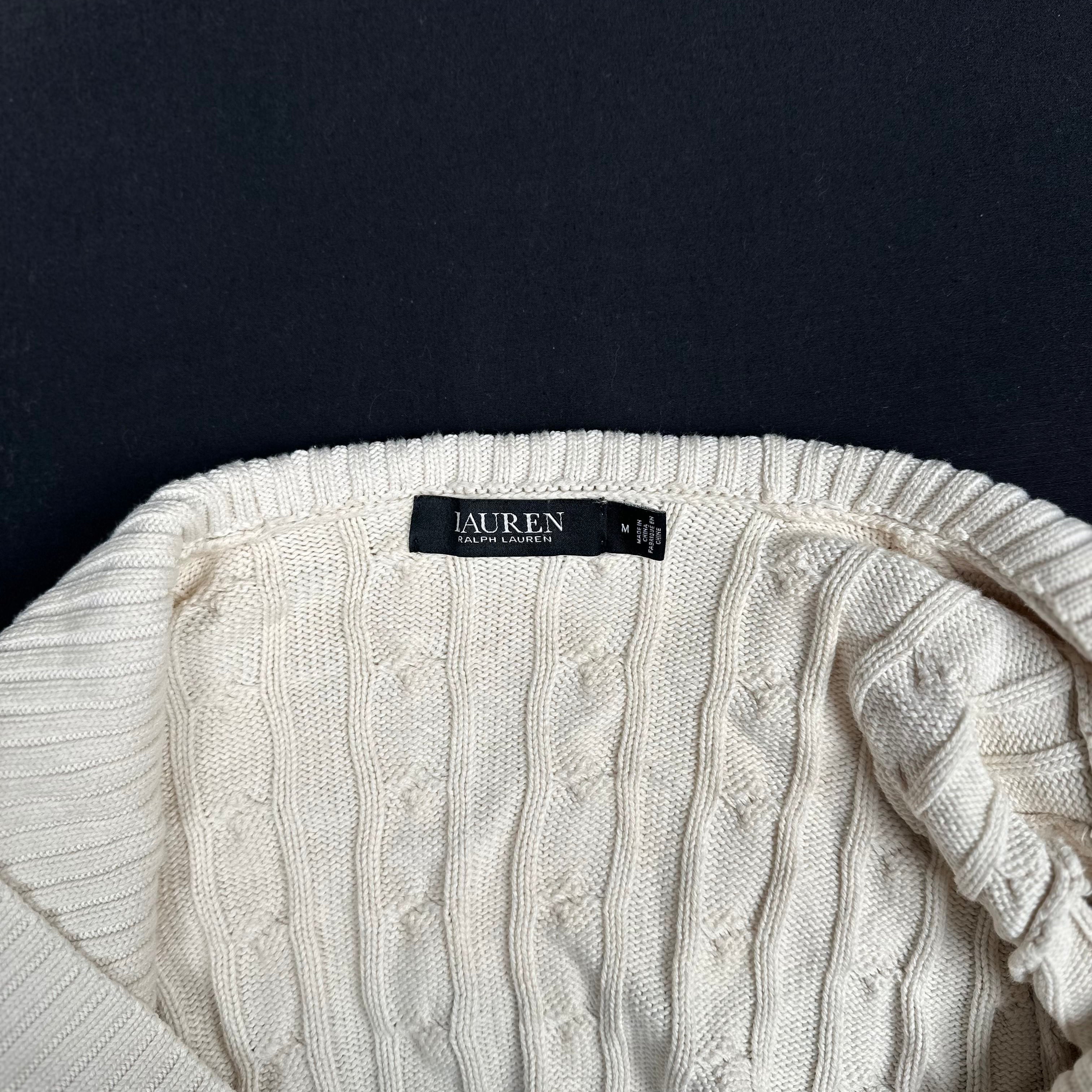 Cardigan - Ivory - Size M