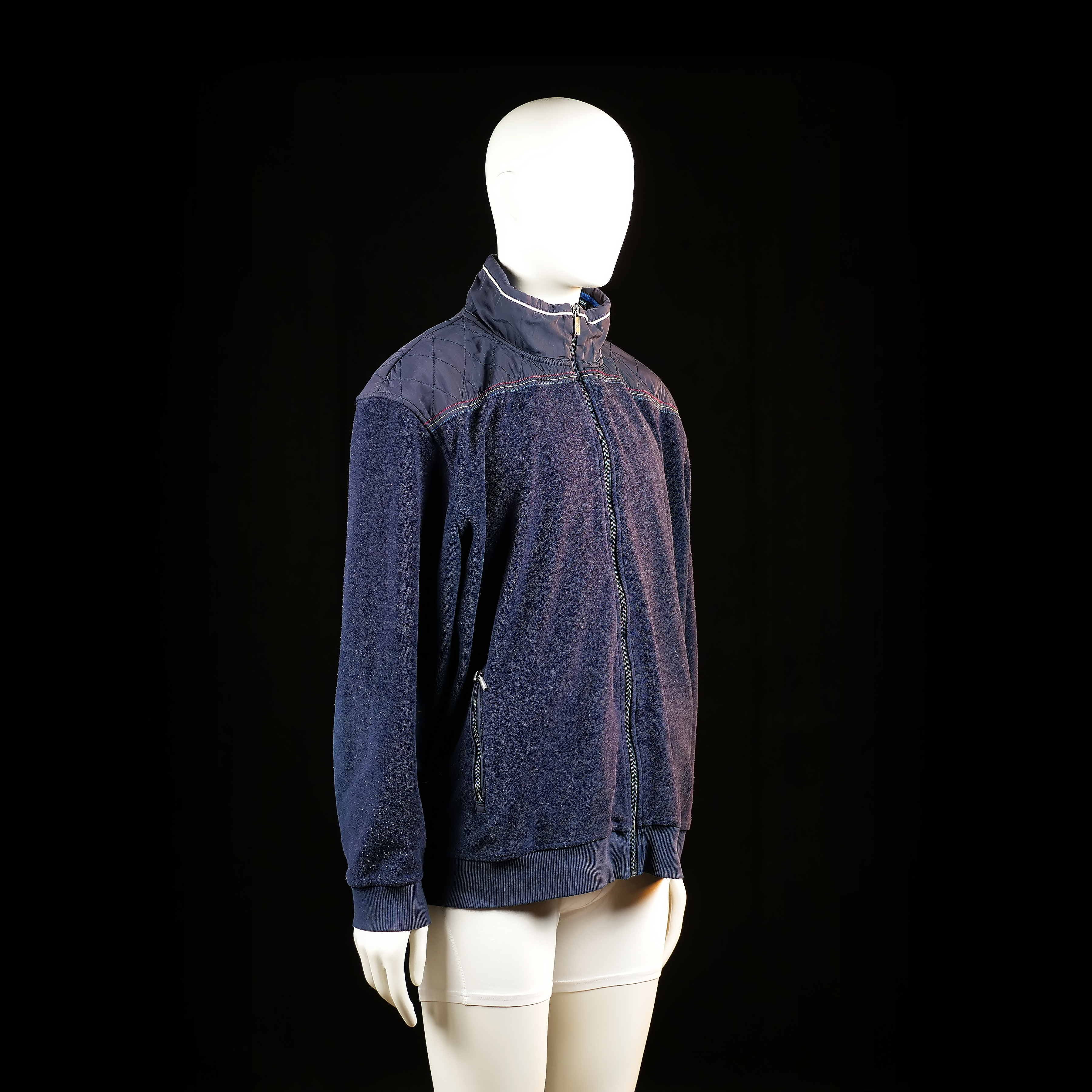 Fleece jacket - Navy - Size 3XL