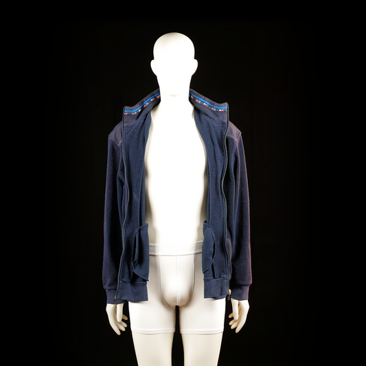 Fleece jacket - Navy - Size 3XL
