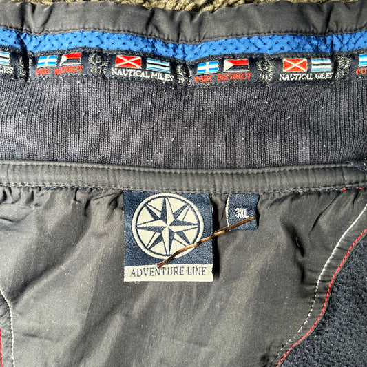 Fleece jacket - Navy - Size 3XL