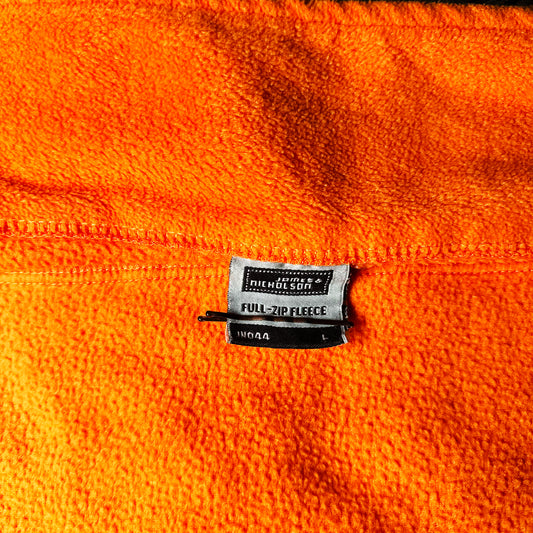 Fleece jacket - Orange - Size L