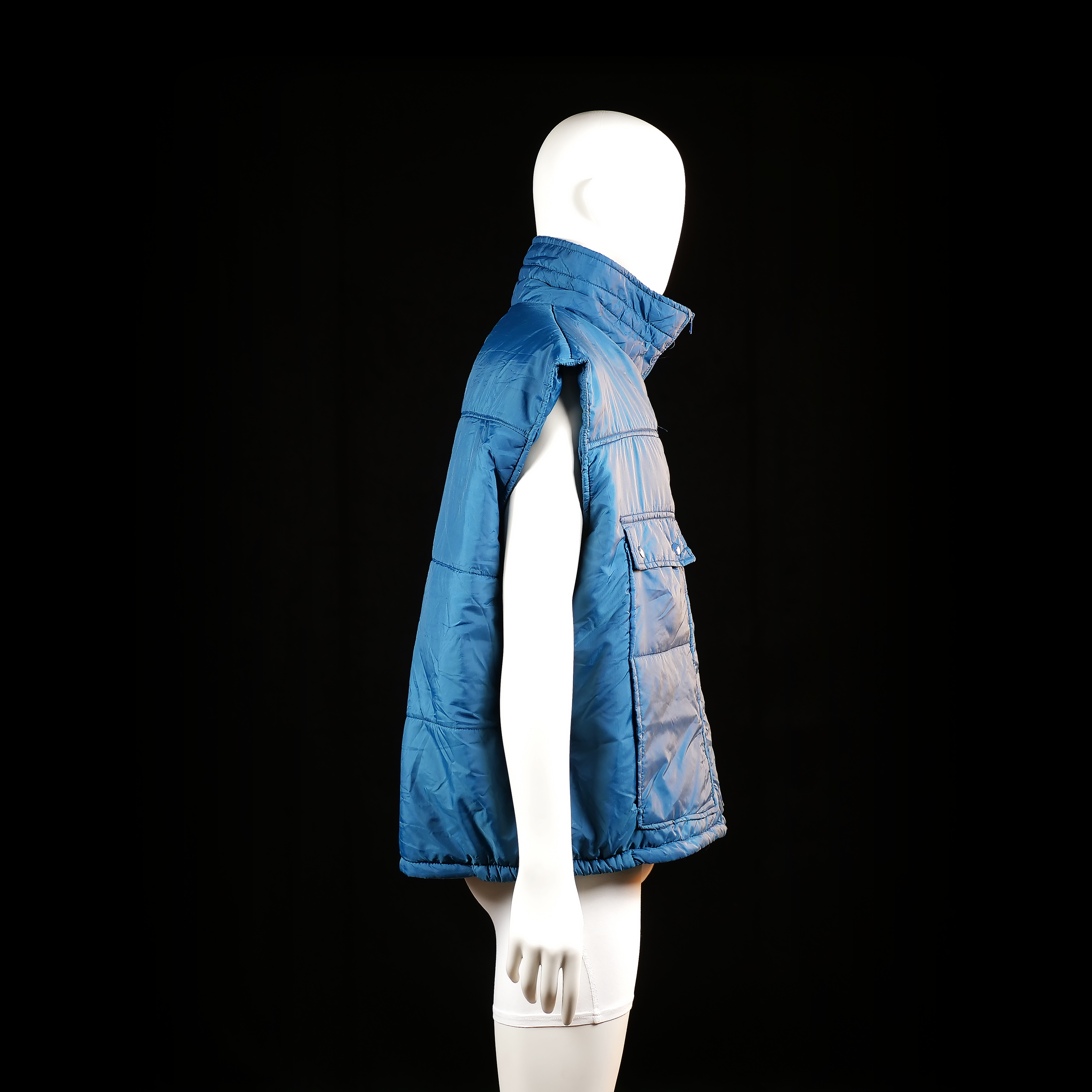 Padded vest - Denim Blue - Size 2XL