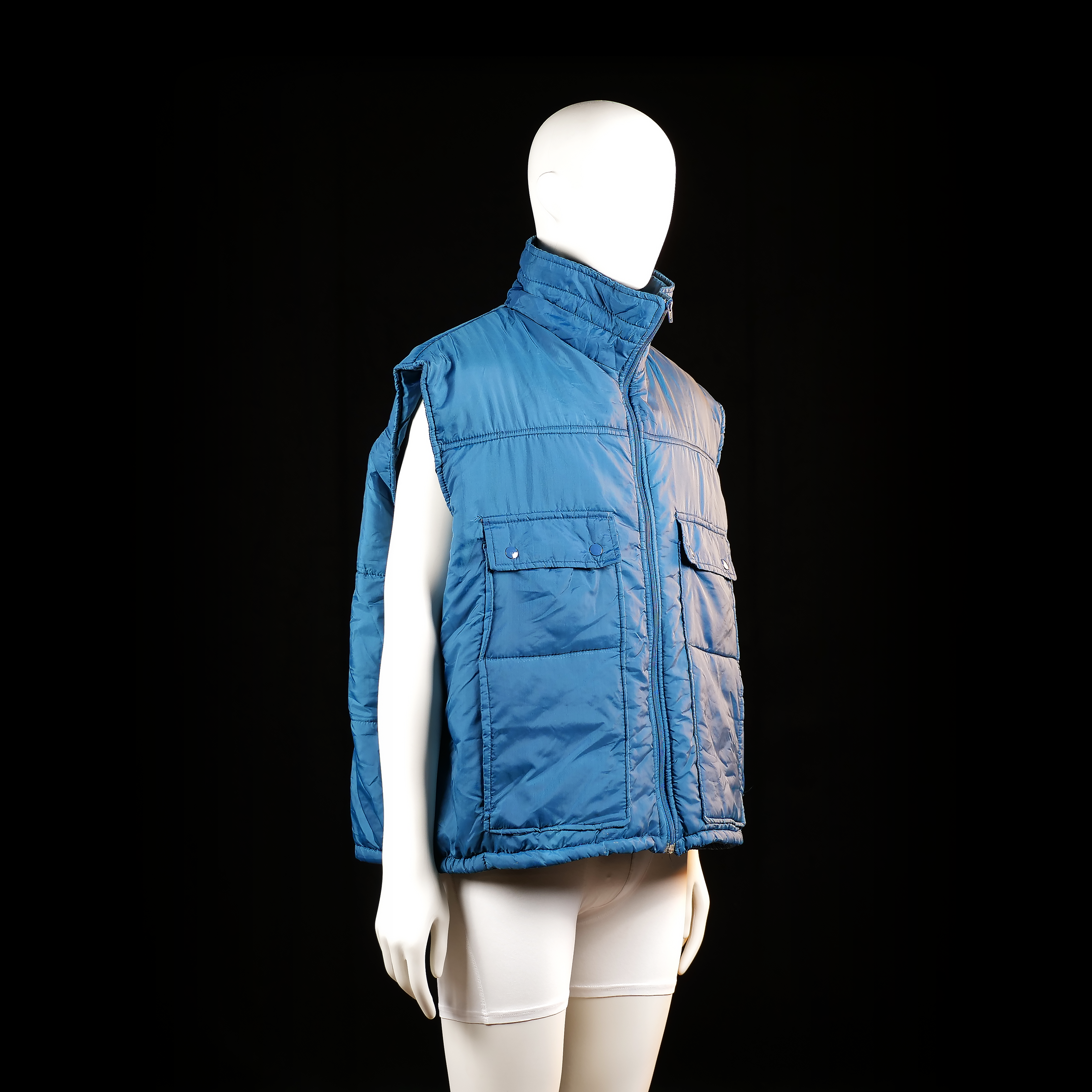 Padded vest - Denim Blue - Size 2XL
