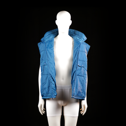 Padded vest - Denim Blue - Size 2XL