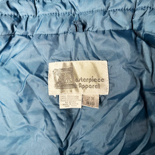 Padded vest - Denim Blue - Size 2XL