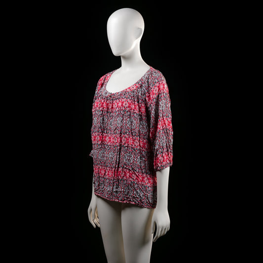 Blouse - Multicolored - Size XL