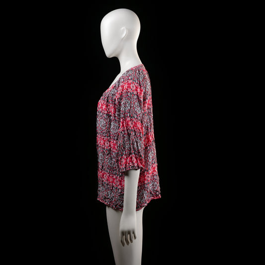 Blouse - Multicolored - Size XL