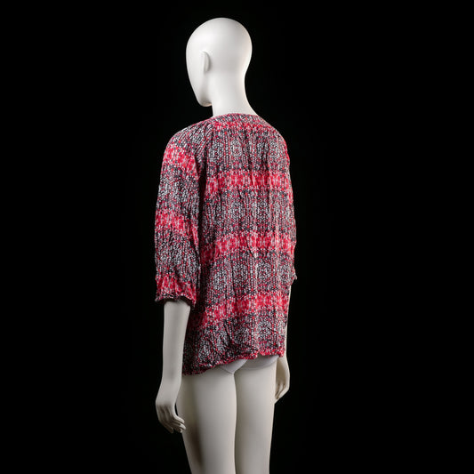 Blouse - Multicolored - Size XL