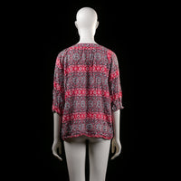 Blouse - Multicolored - Size XL