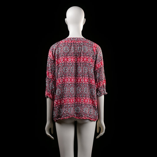 Blouse - Multicolored - Size XL