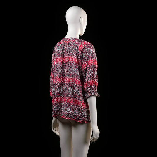 Blouse - Multicolored - Size XL