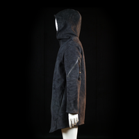 Wrap coat - Black - Size M