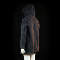 Wrap coat - Black - Size M